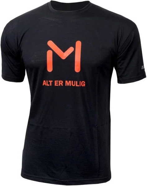 Outlet Aclima Lars Monsen Anárjohka T-shirt Man Jet Black