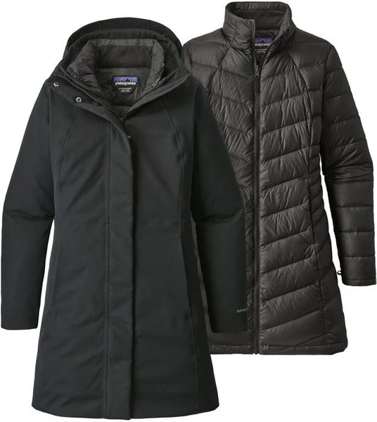 W's Tres 3-in-1 Parka Black 2019 Kundfavorit