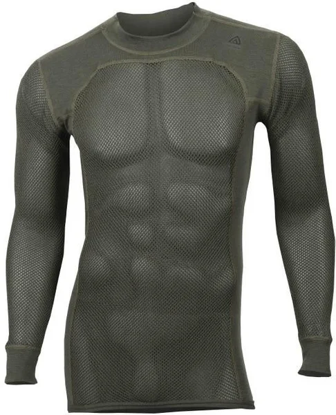 Kampanj Aclima WoolNet Crewneck Man Olive Night