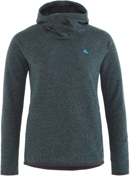 W's Falen Wooly Hoodie Dark Deep Sea Billig