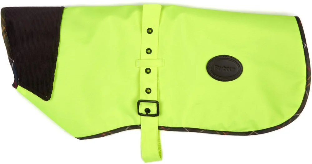 Nedsatt pris Waterproof High Vis Dog Coat Yellow