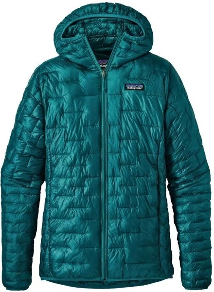 W's Micro Puff Hoody Elwha Blue Billigare