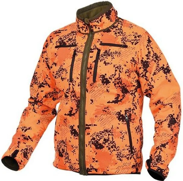 Extra rabatt Reversible Windproof Fleece Jacket Green/Blindtech Blaze
