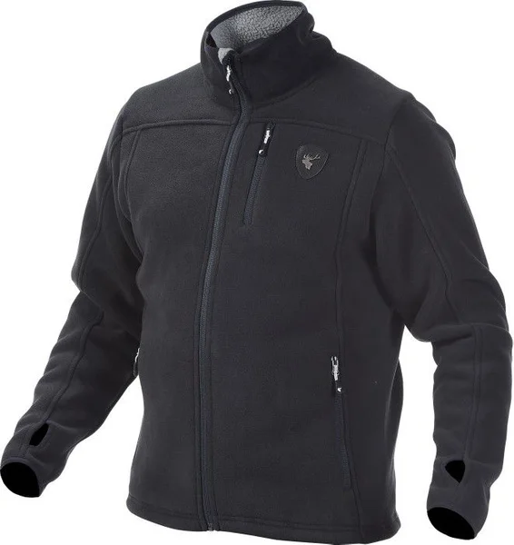 Canyon Fleece Jacket 350g Black Fynd