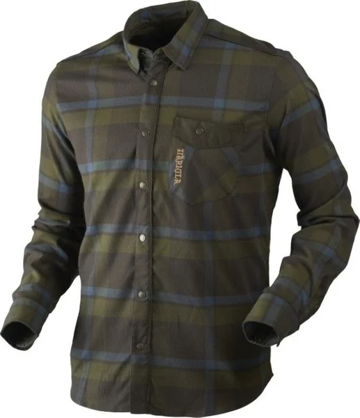 Nyhet Angot L/S Skjorta India Ink Blue/Shadow