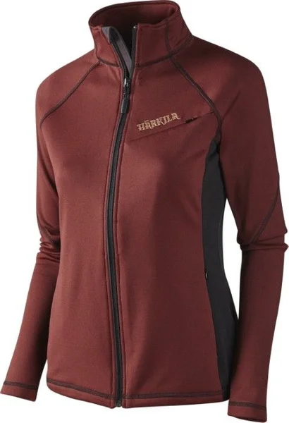 Vestmar Hybrid Lady Fleece Jacket Syrah Red Melange Reapris