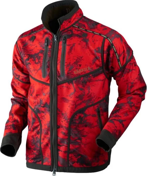 Begränsad tid Lynx Reversible Windstopper Fleece Jacket AXIS MSP® Willow Green/AXIS MSP® Red Blaze