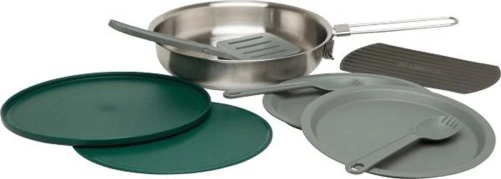 Trygg betalning Adventure Prep+Eat Fry Pan Set Stainless Steel
