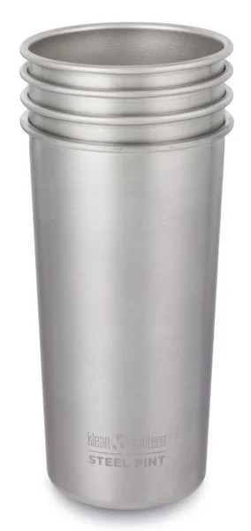 Beställ nu Steel Pint 592 ml 4-pack Brushed Stainless