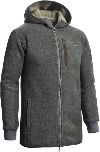 Köp online Milestone Fleece Hoodie Women Greymelange