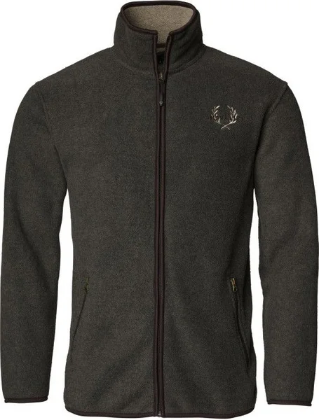 Billigare Mainstone Fleece Cardigan Men Greymelange