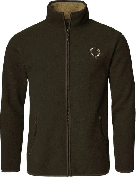 Säker betalning Mainstone Fleece Cardigan Men Brown