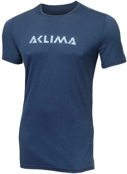 Begränsat antal Aclima Lightwool T-Shirt Logo Man (2019) Insignia Blue