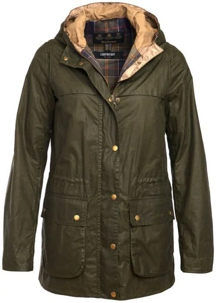 Populärt val W's Lightweight Durham Wax Jacket Archive Olive