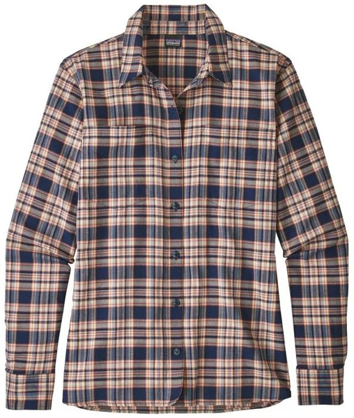 W's L/S Catbells Shirt Helper Small Classic Navy Snabb frakt