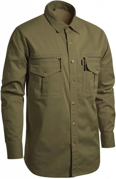 Sista chansen Devon Safari Shirt Men Green