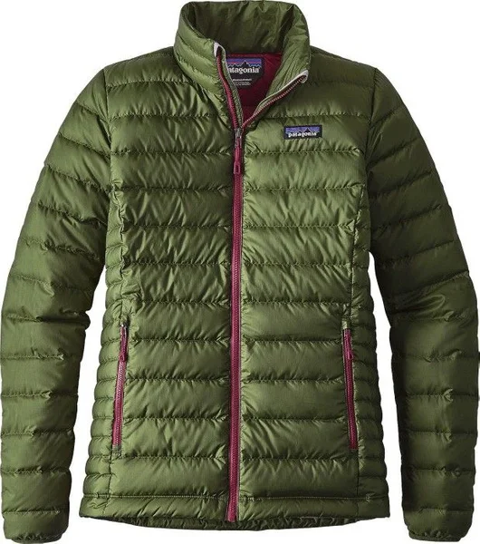 W's Down Sweater Light Balsamic Buffalo Green Reapris
