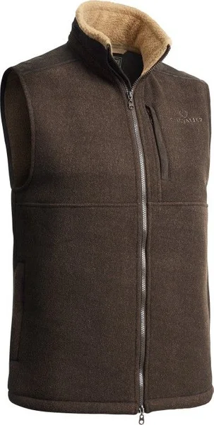Milestone Fleece Vest Men Brown Snabb frakt
