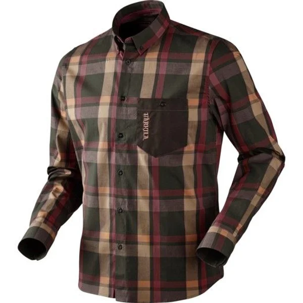 Nedsatt pris Amlet skjorta Burgundy/Brown