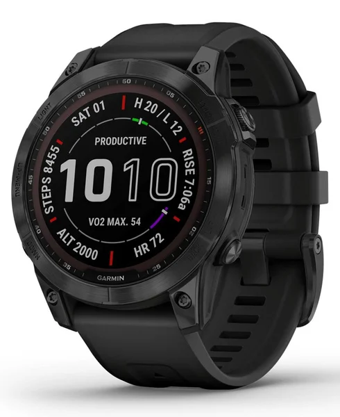 fenix 7 Sapphire Solar DLC Black Snabb frakt