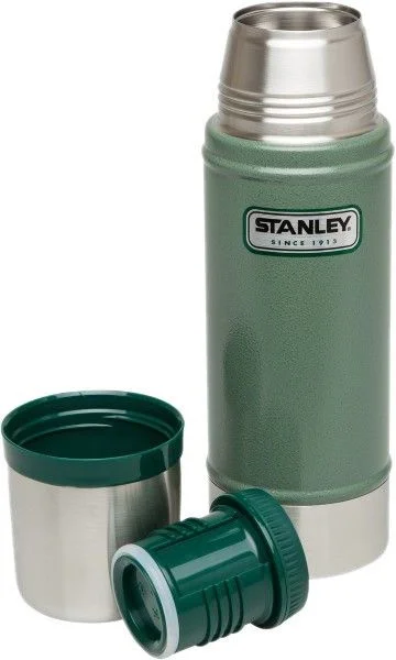 Classic Vacuum Bottle 0.473L Hammertone Green Sänkt pris
