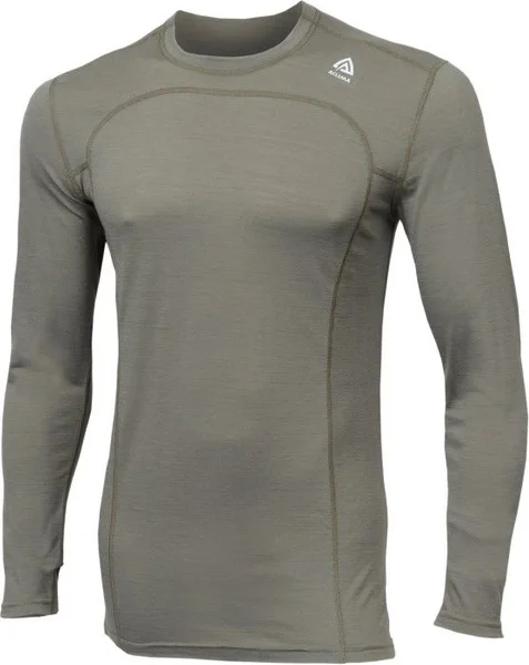 Rea Aclima Lightwool Crew Neck Shirt Man Ranger Green