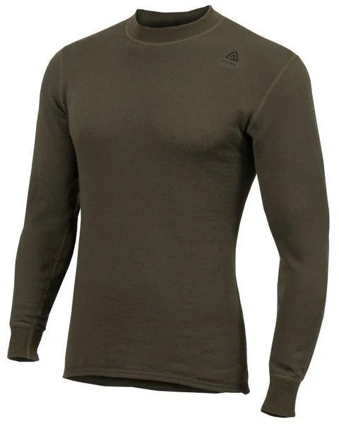 Aclima HotWool 230 Crew Neck Unisex Olive Night Sista chansen