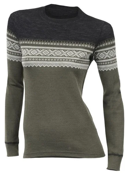 Aclima DesignWool MARIUS Crew Neck Woman Nordmarka Begränsat erbjudande