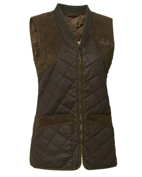 Sista chansen Vintage Quilt Waistcoat Women