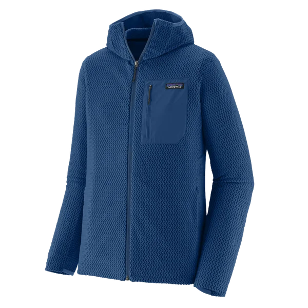 M's R1 Air Full-Zip Hoody Clement Blue Populär