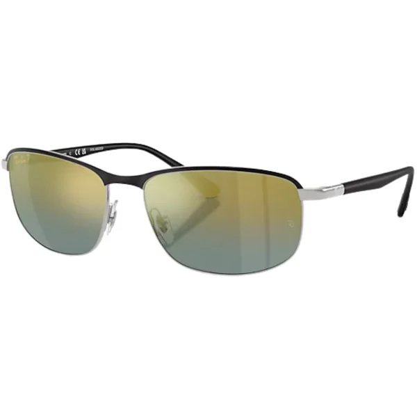RB3671CH Polished Black On Silver Gradient Gold Chromance Sista chansen