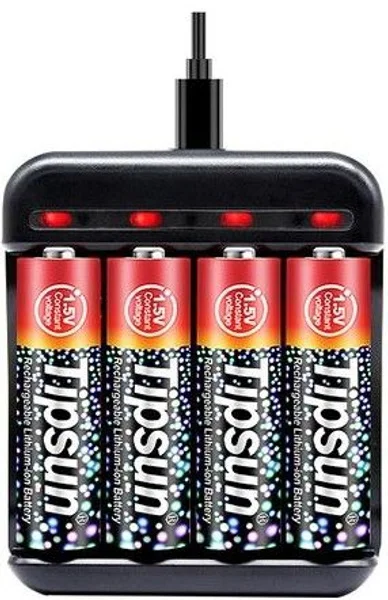 1.5V AA Uppladdningsbara Lithium-ion Säker betalning