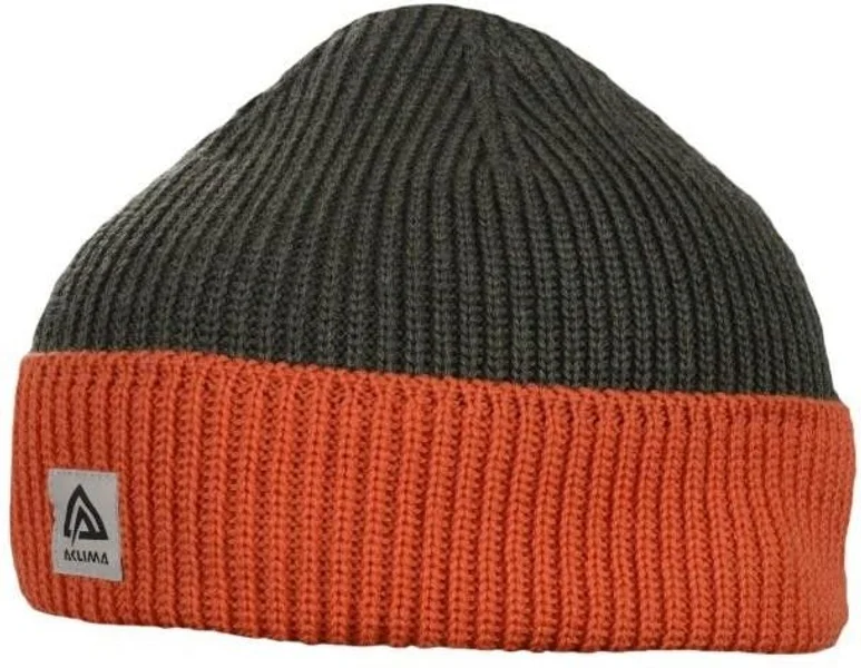 Sänkt pris Aclima Explorer Beanie Unisex Olive Night/Poinciana