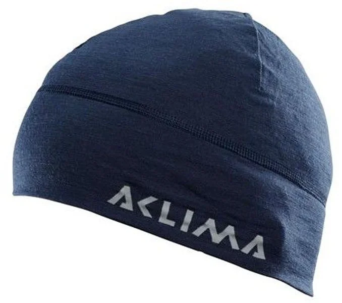 Populärt val Aclima LightWool Beanie Navy Blazer