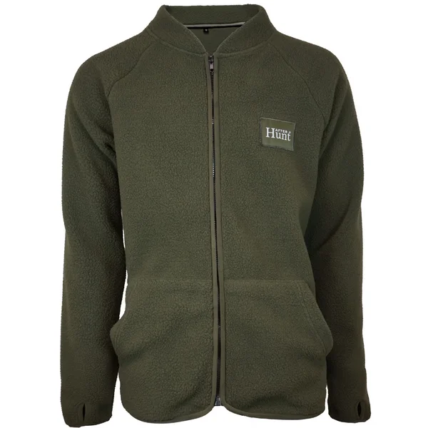 Fleecejacka Basic Green Utförsäljning