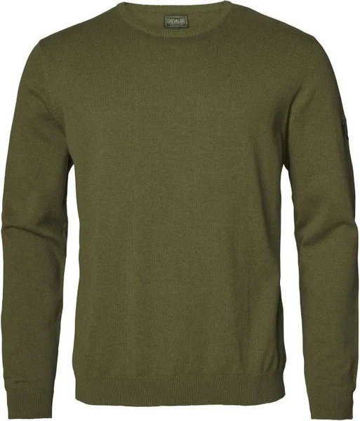 Endast idag Gaup Cotton Sweater RN Men Green
