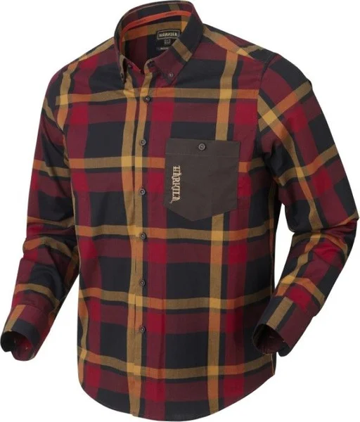 Kampanjpris Amlet L/S Skjorta Red/Black