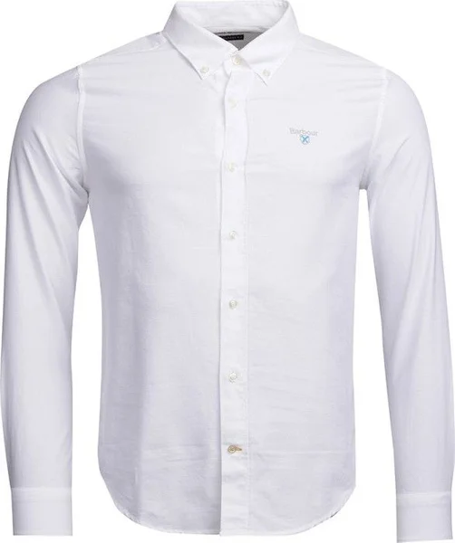 M's Oxford 3 Tailored Fit White Billigare