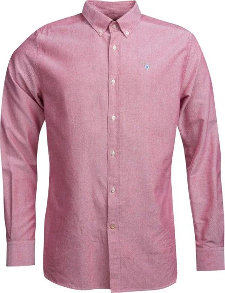 M's Oxford 3 Tailored Fit Red Rabatt
