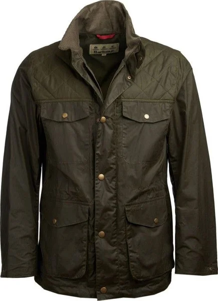 M's Clapham Wax Jacket Archive Olive Rabatt