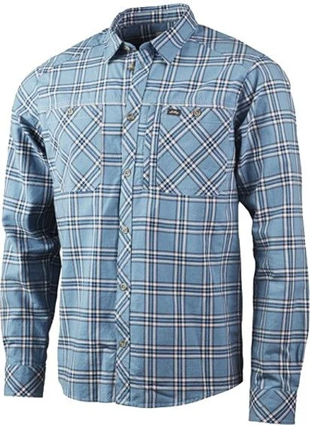 M's Jaksa LS Shirt Light Blue Lågt pris