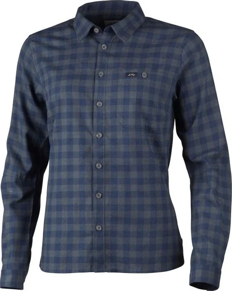 Nyhet W's Ekren LS Shirt Deep Blue