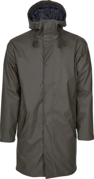Wings Monocrome Padded Rainjacket Black Olive Köp online