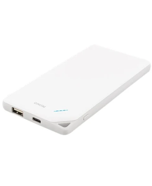 Powerbank 10000mAh Hvit Kundfavorit
