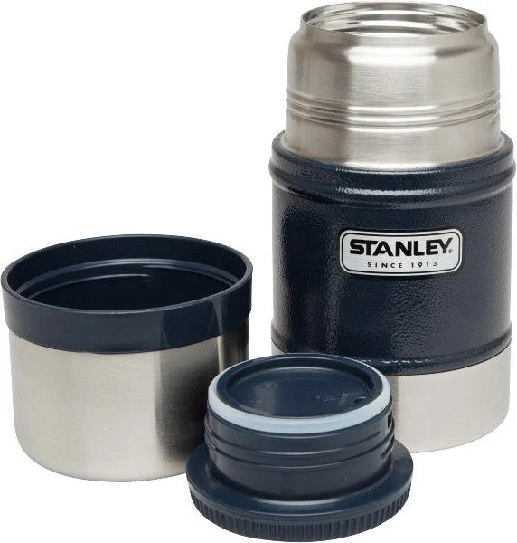 Classic Vacuum Food Jar 0.5L Hammertone Navy Endast denna vecka