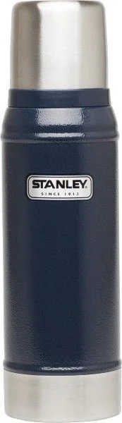 Classic Vacuum Bottle 0.75L Hammertone Navy Premium