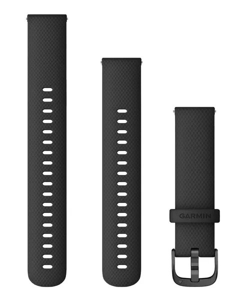 Quick Release 18 Silikon Svart Nedsatt pris