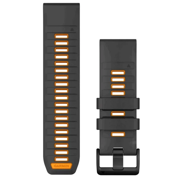 QuickFit 26 Silicone Graphite/Spark Orange Endast idag