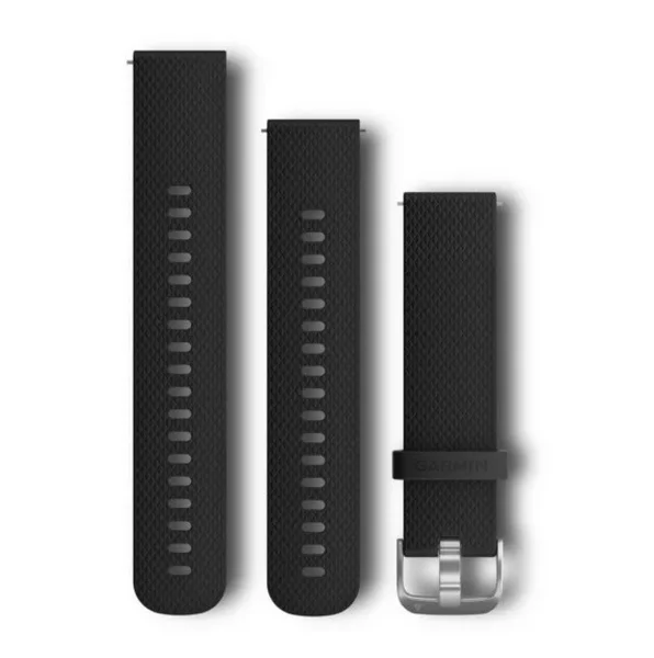 Nedsatt pris Quick Release 20 Silikon Silver Svart