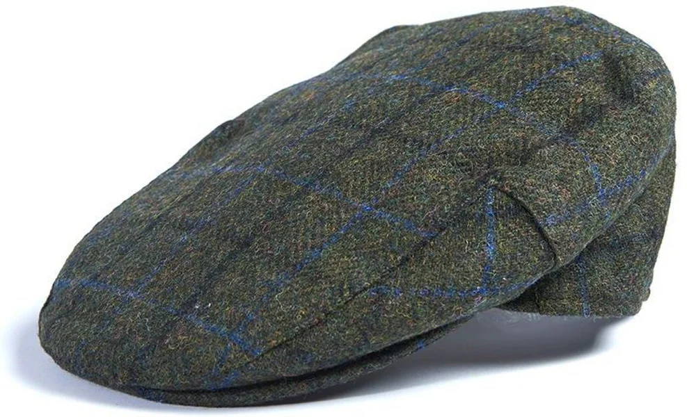 Moons Tweed Cap Green Snabb leverans